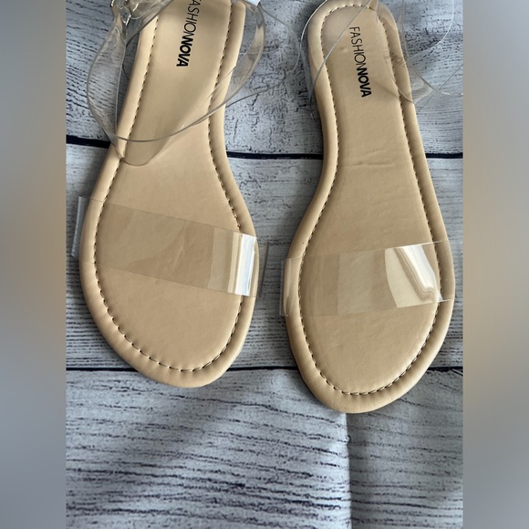 Fashinova Cute🩷Round Toe Flat Sandals. NEW! NEVER worn still in box! - Picture 6 of 13